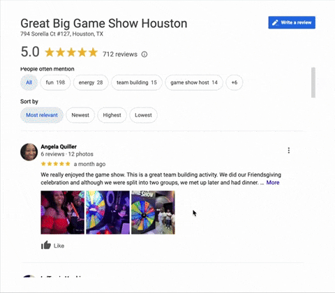 Great Big Game Show Reviews